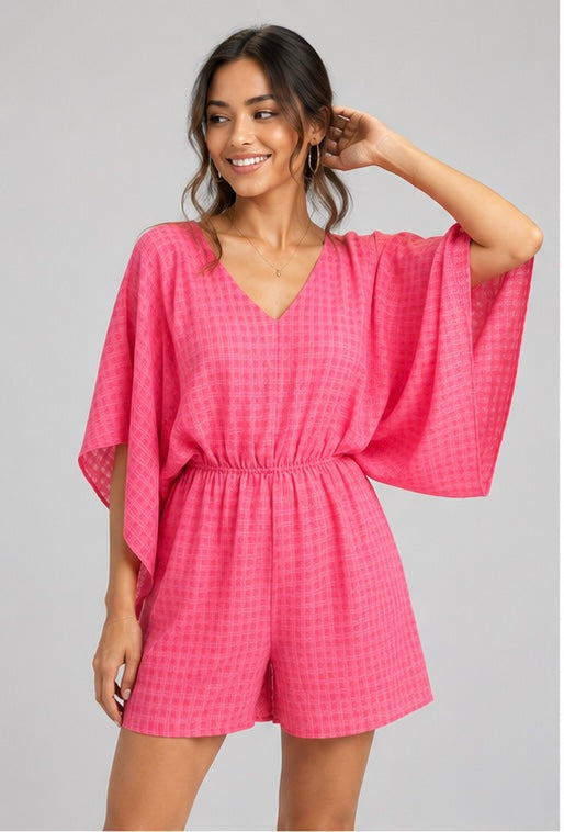 the kimono bloom romper pink 2 the kimono bloom romper pink 2
